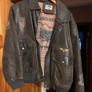 Vintage bomber jacket